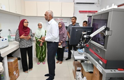 ހާލަތު ބައްލަވަން ރައީސް ތެލެސީމިއާ ސެންޓަރަށް