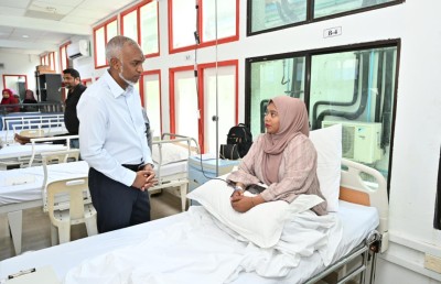 ތެލެސީމިއާއާ ގުޅޭ ކަންބޮޑުވުންތައް ހައްލު ކޮށްދެއްވާނެ ކަމުގެ ޔަގީންކަން ރައީސް ދެއްވައިފި