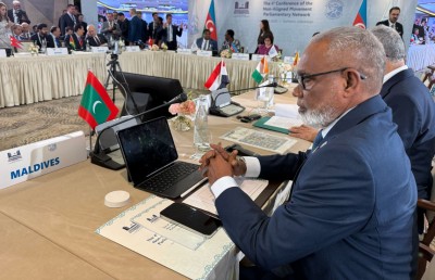 ދުނިޔޭގެ މަޝްރަހު ހޫނުވަމުންދާ މި ދަނޑިވަޅުގައި ސުލްހަ އަށް މަޝްވަރާކުރުން މުހިންމު: މަޖިލިސް ރައީސް