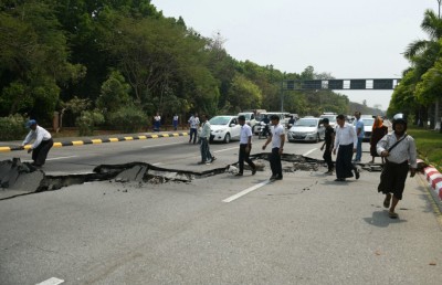 މިއަންމާ އާއި ތައިލެންޑަށް ބާރުގަދަ ބިންހެލުމެއް