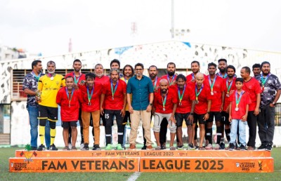 މިއަހަރުގެ ޗެމްޕިއަންކަން ވެސް ހުޅުމާލެ ވެޓެރަންސް އަށް