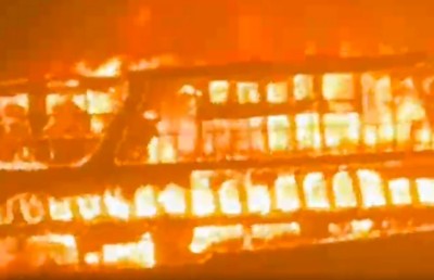 އަލިފާން ރޯވީ ކަރަންޓު ޝޯޓަކުން، މުޅި ބޯޓުގައި ހުޅު ހިފަން ނެގީ ފަސް މިނެޓު