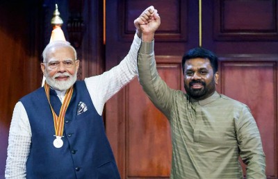 މޯދީ ލަންކާގެ އެންމެ މަތީ އިއްޒަތް؛ ދިފާއީ އަދި ހަކަތައާ ބެހޭ އެއްބަސްވުންތަކެއް ހައްދަވައިފި