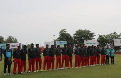 ގައުމީ ކްރިކެޓް ކްރިކެޓް ޓީމު އެކުވެރިކަމުގެ މެޗުތަކެއް ކުޅެނީ