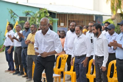 ދެ އަތޮޅުގެ ކެމްޕޭން ނިންމާލިއިރު ލިބުނު އުފަލާއެކު ފުލިދޫއަށް ބަނދަރެއް