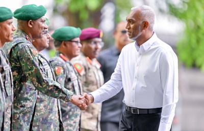 ސިފައިންގެ ހިތްތަކުގައި މިނިވަންކަމުގެ ވިންދު ހުރިހާ ހިނދަކު މިނިވަންކަން ދެމިއޮންނާނެ: ރައީސް