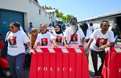 ޝަމްއާނަށް ކޮރަޕްޝަންގެ ތުހުމަތުކޮށް، އޭސީސީގެ ބައިވެރިވުމެއް ނެތި ފުލުހުން ކޯޓަށް ދިއުމުން ސުވާލު އުފައްދައިފި