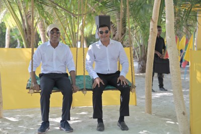 ށ. އަތޮޅުގެ ކެމްޕޭން ނިންމައިލިއިރު ކަނޑިތީމުންނާއި ގޮއިދޫން ރައީސަށް ފެނިވަޑައިގަތީ މޮޅުގެ މަންޒަރު