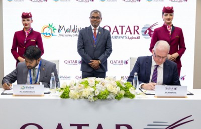 ޓޫރިޒަމް މާކެޓުތަކާ ރާއްޖެ ގުޅުވައިދޭން އެމިރޭޓްސް އާއި ގަތަރު އެއާވޭސްއާ އެކު އެއްބަސްވުމެއް