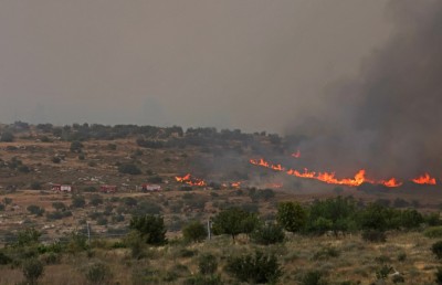 އިޒްރޭލުގައި ރޯވި އަލިފާން ގުދުސްއާ ދިމާލަށް ފެތުރެނީ