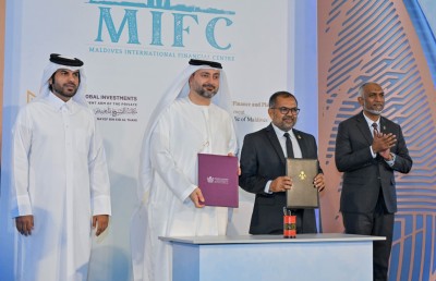 ގަތަރުގެ ޝާހީ އާއިލާގެ ކުންފުންޏަކާ އެކު 8.8 ބިލިއަން ޑޮލަރުގެ މާލީ ޒޯނެއް ރާއްޖޭގައި ގާއިމުކުރަނީ