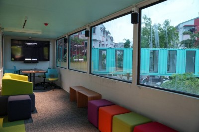 ހުޅުމާލޭ ކޮންޓޭނަރު ޕާކުގައި ކޯވޯކިން ސްޕޭސް އެއް ހުޅުވައިފި