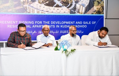 ކުޑަހުވަދޫގައި އާރުސީސީން އަޅާ އެޕާޓްމަންޓުތަކުގެ 50 ޕަސެންޓް ވިކިއްޖެ