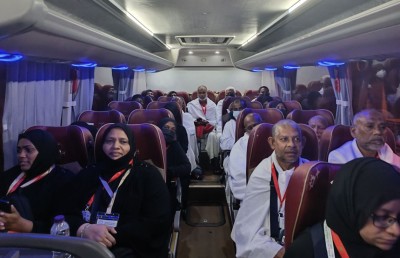 ހައްޖުވެރިން އަރަފާތަށް ދާން މިރޭ ފުރާނެ، އެންމެންގެ ހާލު ރަނގަޅު: ޝަހީމް