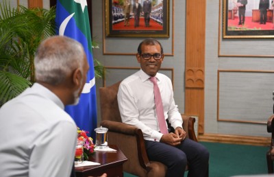މުއިއްޒުގެ ނަންފުޅުގައި ނަޝީދު ހެއްދެވީ އިތުރުފުޅެއް: ތަރުޖަމާނު