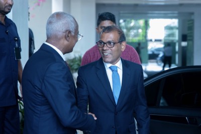ޕީޕީއެމާ ނުގުޅިއްޖެ ނަމަ ނިޒާމީ ވޯޓަށް ތާއީދު ކުރަން އެމްޑީޕީން އެއްބަސްވި: ނަޝީދު