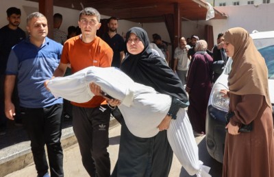 ޣައްޒާގައި ހަ ކުދިންގެ ބައްޕަޔަކު ޝަހީދުކޮށްލީ "ޕާން ފޮއްޗެއް ހޯދަން" ދިއުމުން