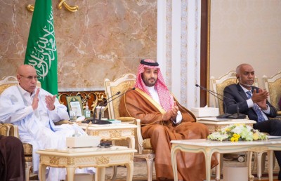 ރައީސް މުއިއްޒު، ސައުދީގެ ވަލީ އަހުދު ޕްރިންސް މުހައްމަދާ ބައްދަލުކުރައްވައިފި