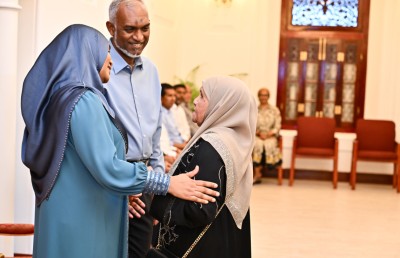 އީދުގައި އިސްކަންދޭންވީ އިޖުތިމާއީ ރޫހާއި އެއްބައިވަންތަކަން އާލާކުރަން: ރައީސް