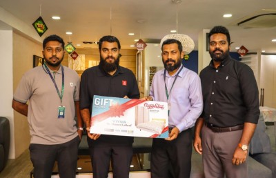 އެމްއައިބީ އާއި މުނި ހޯމަކެއާ ގުޅިގެން ހިންގި "އުޖާލާ" ޕްރޮމޯޝަނުގެ ނަސީބުވެރިޔާ ހޮވައިފި