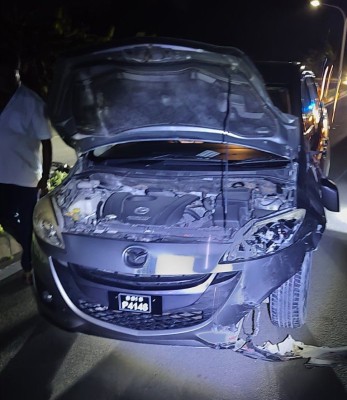 ލ. ލިންކު ރޯޑުގައި ނުރައްކާތެރި އެކްސިޑެންޓެއް: ދެ މީހެއްގެ ފައި ބިނދި، ބޯފަޅައިގެން ގޮސް އިތުރު އަނިޔާތަކެއް