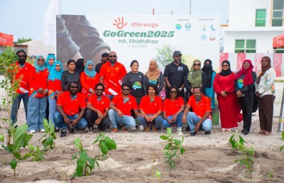 ދިއްދޫގައި "ދިރާގު ގޯ ގްރީން 2025"ގެ ހާއްސަ ހަރަކާތްތަކެއް