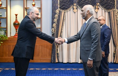 މެދުއިރުމަތީގައި ހަމަޖެހުން ގާއިމްކުރަން ރާއްޖޭގެ އެހީތެރިކަން އީރާނަށް ލިބޭނެ: ރައީސް