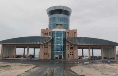 ހަނިމާދޫ އެއާޕޯޓުގެ 88 ޕަސެންޓް ނިމިއްޖެ، އަންނަ ސެޕްޓެމްބަރަށް އެއްކޮށް ނިމޭނެ: މުއްތަލިބު