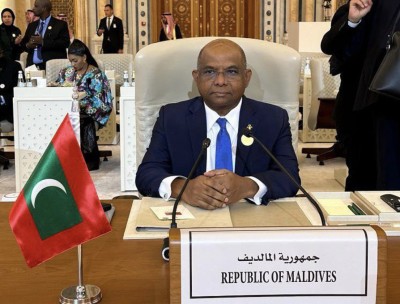 ޣައްޒާއަށްދޭ ހަމަލާތައް ހުއްޓުވަން ރާއްޖެއިން އަރަބް އިސްލާމިކް ސަމިޓްގައި ގޮވާލައިފި