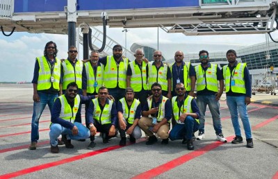 އާ ޓާމިނަލް ހުޅުވުމުގެ ތައްޔާރީތައް: ބޯޑިން ބްރިޖަށް މުވައްޒަފުން ތަމްރީނުކޮށްފި