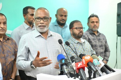 އަދުރޭ ޔާމީނަށް: ސިޔާސީ ޕާޓީއެއް އުފެއްދިޔަސް ޕީޕީއެމް/ޕީއެންސީއަށް ގެއްލޭނެ އެއްޗެއް ނެތް