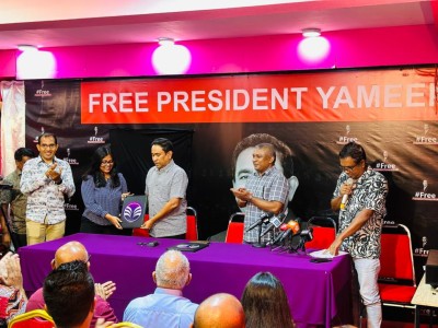 ޔާމީން ތަކުރާރުކޮށް ސިޔާސީވާއިރު ވެސް ކަރެކްޝަނުން 'ބަލަނީ'ގައި