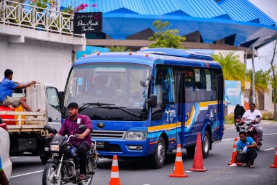 އަމީނީ މަގުގެ މަސައްކަތަށް މާލޭގެ ބައެއް ބަސް ރޫޓުތަކަށް ބަދަލުތަކެއް