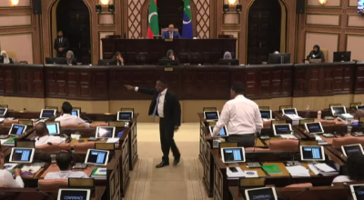 ޖާބިރުގެ ނަން އިވުމުން ވެސް ނުނިކުތް، ނެތްކަމަށް ބަލައި ޖަލްސާ ކުރިއަށް
