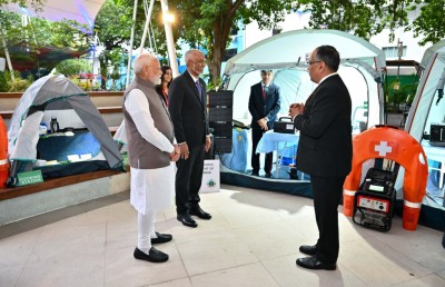 އިންޑިއާއިން ރާއްޖެއަށް ޕޯޓަބަލް ދެ ހޮސްޕިޓަލް ހަދިޔާކޮށްފި