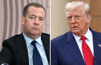 ރަޝިޔާގެ ކުރީގެ ރައީސްގެ ބަހުގެ ހަމަލާތަކަށް ފަހު ޓްރަމްޕު ނިއުކްލިއާ ސަބްމެރިން "ފޮނުވަނީ"