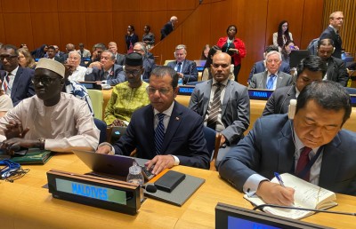 ފަލަސްތީނުގެ ސުލްހައިގެ ކޮންފަރެންސްގައި ރާއްޖެއިން ބައިވެރިވެއްޖެ