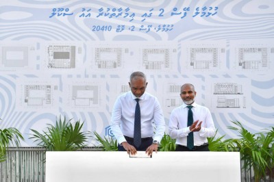 ދެވަނަ ފިޔަވަހީގައި 1،700 ކުދިންގެ ޖާގައިގެ އާ ސްކޫލްގެ ބިންގާ އަޅައިފި
