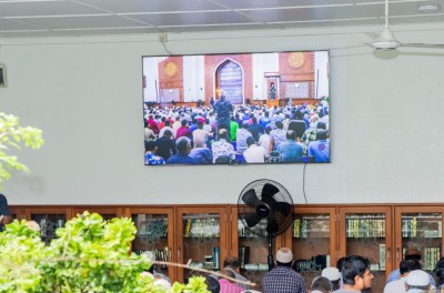 ޚަތީބުން ފެންނަގޮތަށް އިސްލާމީ މަރުކަޒުގައި ޓީވީ ހަރުކޮށްފި