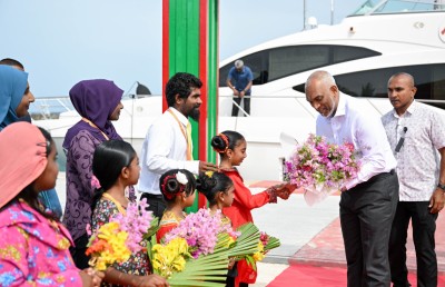 ބ. އަތޮޅުގެ 13 ރަށަކަށް ކުރައްވާ ދަތުރުފުޅެއްގައި ރައީސް ފުރާވަޑައިގެންފި