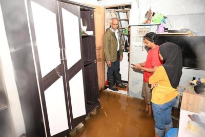 ގެއްލުންތައް ބައްލަވައިލައްވަން ރައީސް ގޭގެއަށް، ދެއްވީ އެހީގެ ޔަގީންކަން