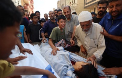 ޣައްޒާގައި އެވްރެޖްކޮށް ދުވާލަކު 28 ކުދިން ޝަހީދުވޭ