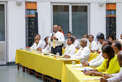 މެމްބަރުންގެ އަޒުމް ވަރުގަދަ، މިއީ ރައްޔިތުންގެ ހައްގުގައި ސާބިތުވާންވީ ވަގުތު: ޝާހިދު