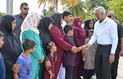 މިއީ ރައްޔިތުންގެ ފަޅީގެ ސަރުކާރެއް: ރައީސް