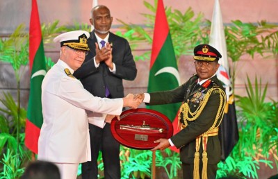 ތުރުކީން ހަދިޔާކުރި އަސްކަރީ މަނަވަރު އެމްއެންޑީއެފާ ހަވާލުކޮށްފި