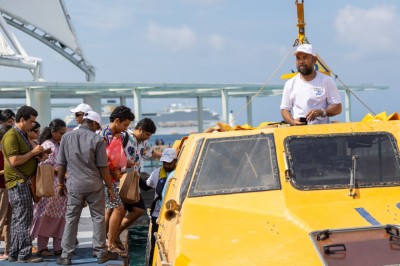 އަހަރުގެ ފުރަތަމަ ކްރޫޒްލައިނާ އިންޑިއާއިން، ރާއްޖެއަށް 1،900 އަށްވުރެ ގިނަ ފަތުރުވެރިން