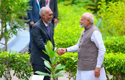 އިންޑިއާއަކީ ރާއްޖޭގެ ތަރައްގީގައި އިތުބާރުކުރެވޭ ބައިވެރިއެއް: ރައީސް