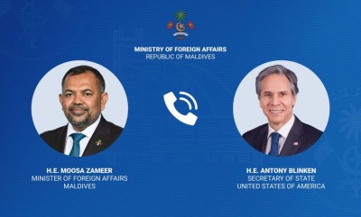 އަސްކަރީ ދާއިރާ ހިމެނޭހެން ގިނަ ދާއިރާތަކުން ގުޅުން ބަދަހިކުރަން ބްލިންކެންއާއި ޒަމީރު މަޝްވަރާކުރައްވައިފި