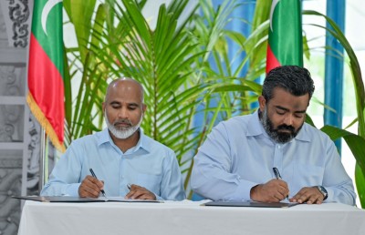 ކަމަދޫ ސްކޫލްގެ އާ އިމާރާތް އަޅަން ފަހި ދިރިއުޅުން ކޯޕަރޭޝަނަށް