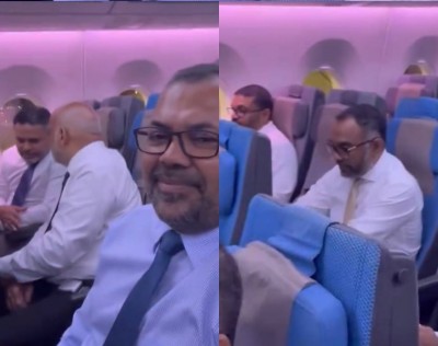 ޗައިނާއަށް ކުރައްވާ ދަތުރުފުޅުގައި ވަޒީރުން ވަޑައިގަތީ އިކޮނޮމީ ކްލާހުގައި